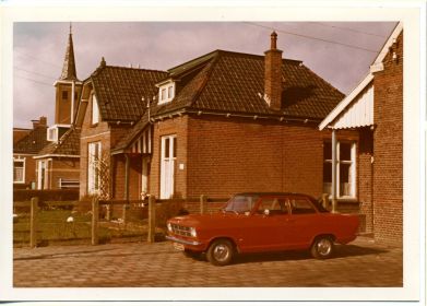 06   Huis D. Yntema   eerste auto maart 1973